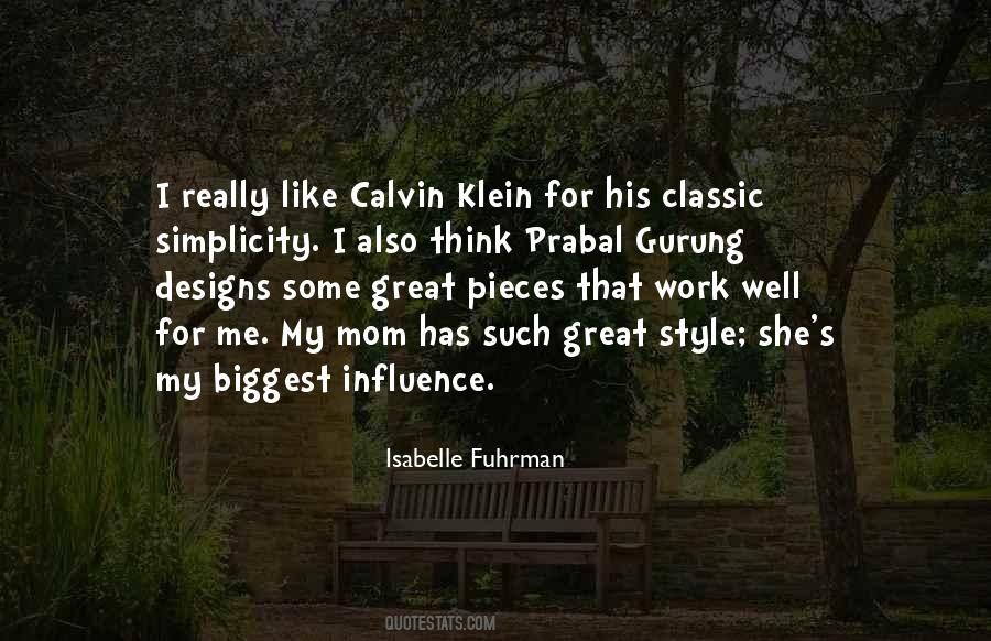 Isabelle Fuhrman Quotes #637518