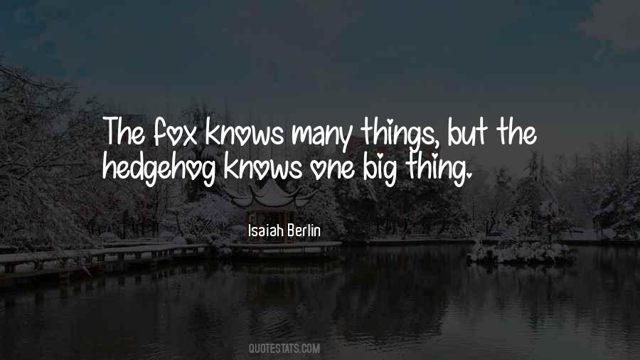 Isaiah Berlin Quotes #998176