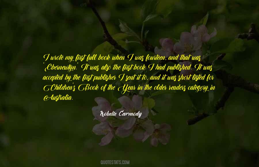 Isobelle Carmody Quotes #515814