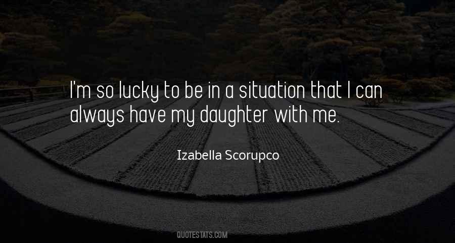 Izabella Scorupco Quotes #548278