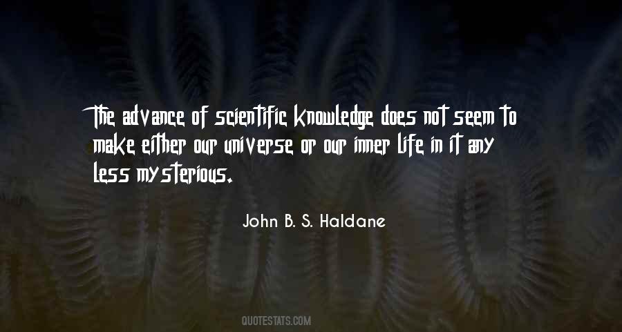 J B S Haldane Quotes #985476