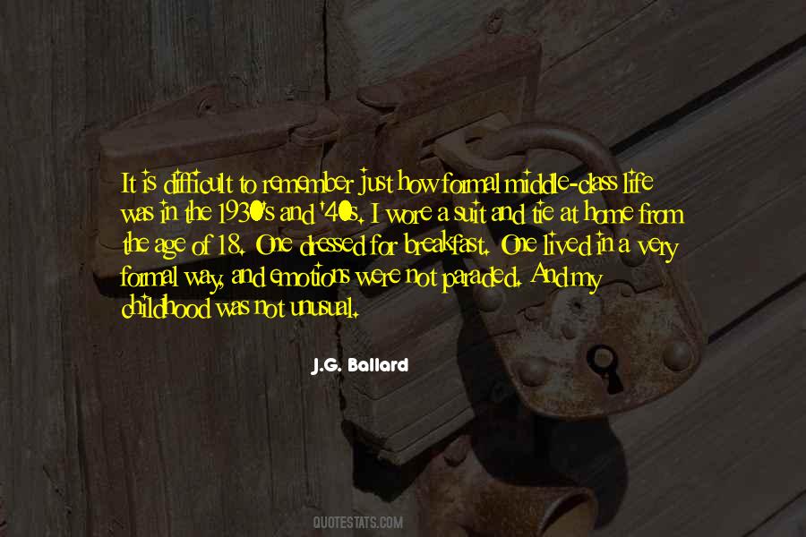 J G Ballard Quotes #211904