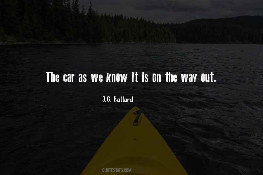 J G Ballard Quotes #232899