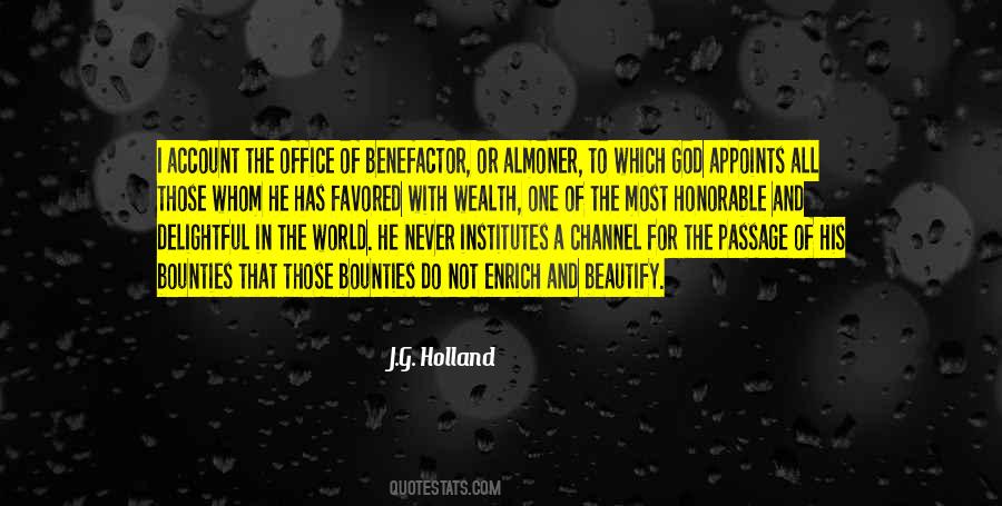 J G Holland Quotes #19087