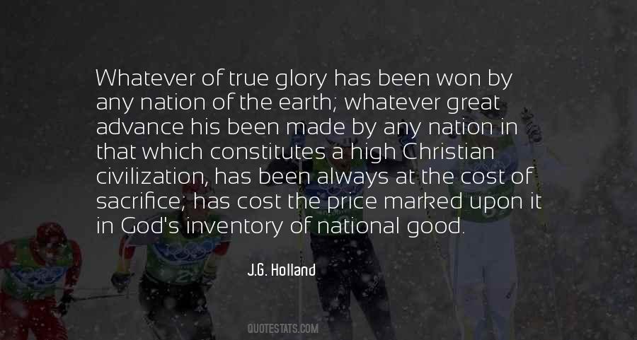 J G Holland Quotes #250922