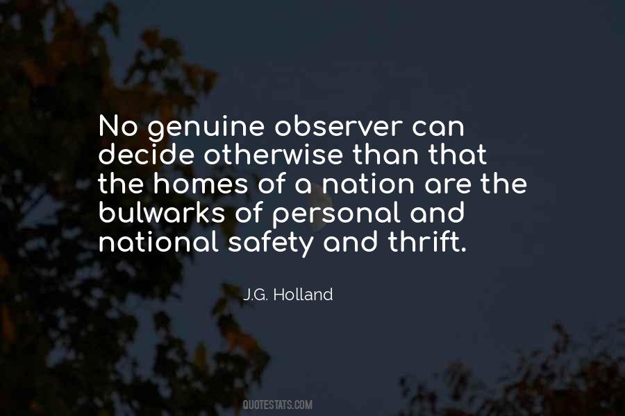 J G Holland Quotes #259886