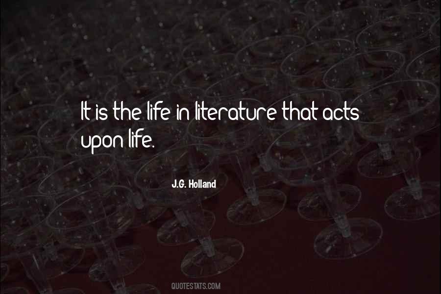 J G Holland Quotes #723448