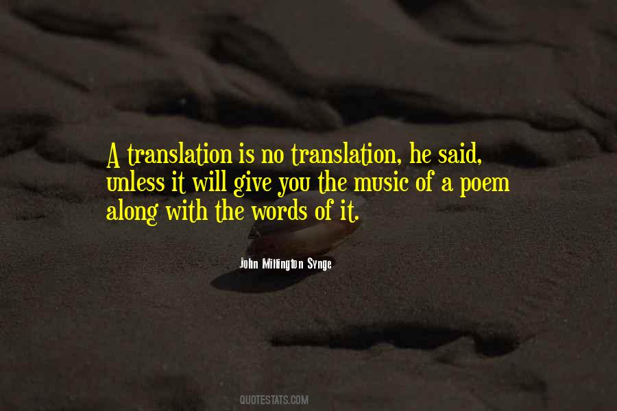 J M Synge Quotes #1519714