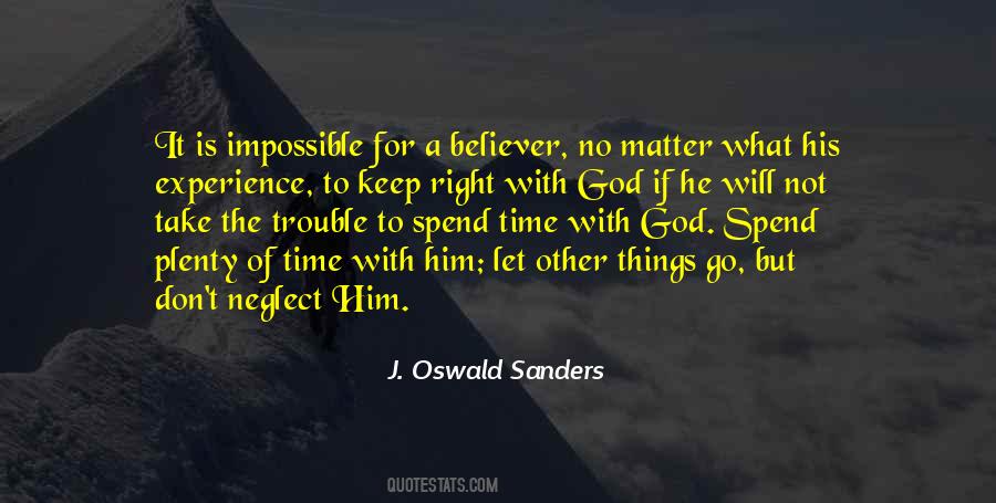 J Oswald Sanders Quotes #1724192