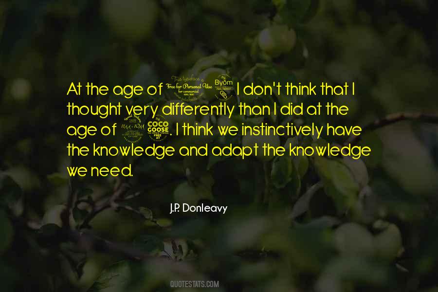 J P Donleavy Quotes #1227593