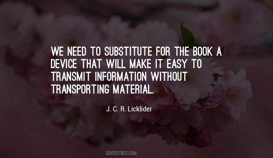 J.c.r. Licklider Quotes #686368