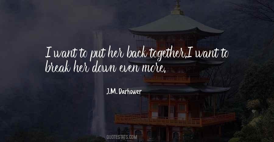 J.m. Darhower Quotes #479183