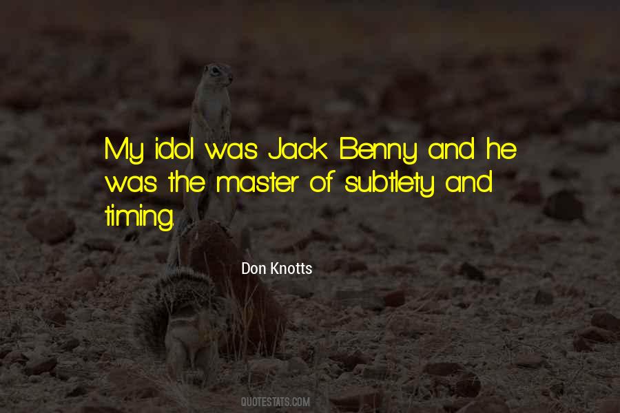 Jack Benny Quotes #1286913