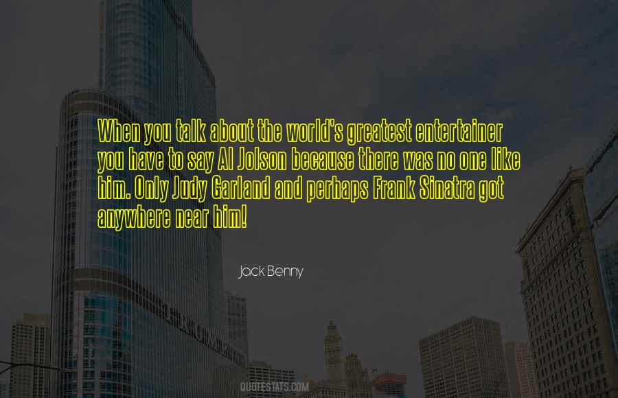 Jack Benny Quotes #1316827