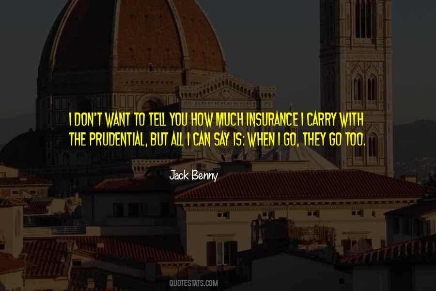 Jack Benny Quotes #489241