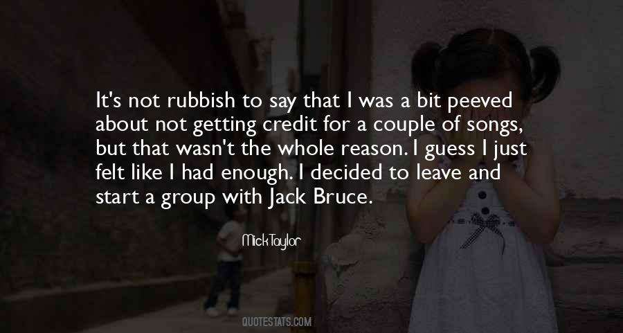 Jack Bruce Quotes #227111