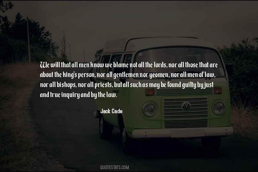 Jack Cade Quotes #1108906