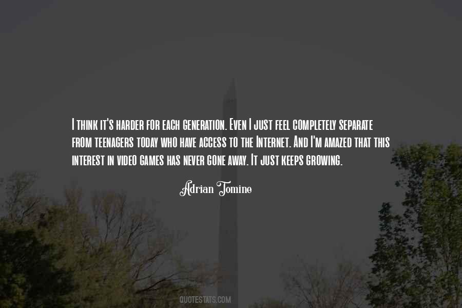 Quotes About The Internet Generation #1630051