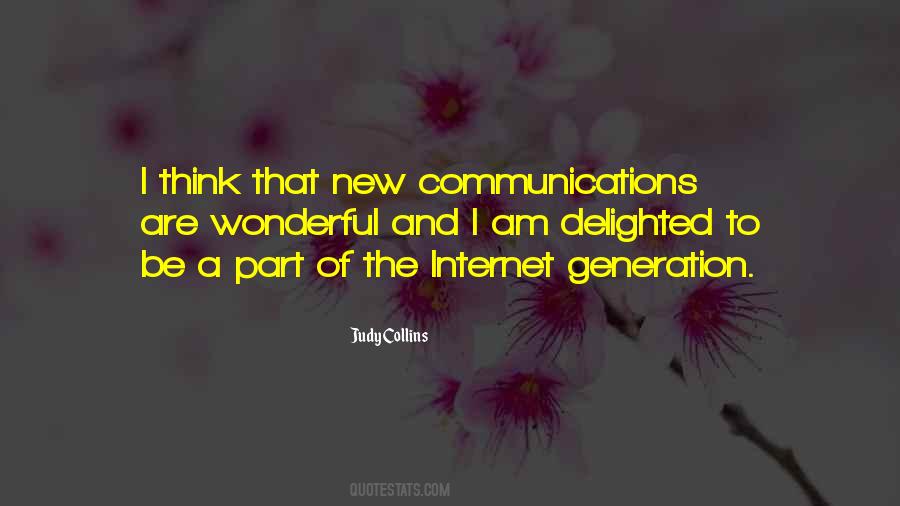 Quotes About The Internet Generation #1740180