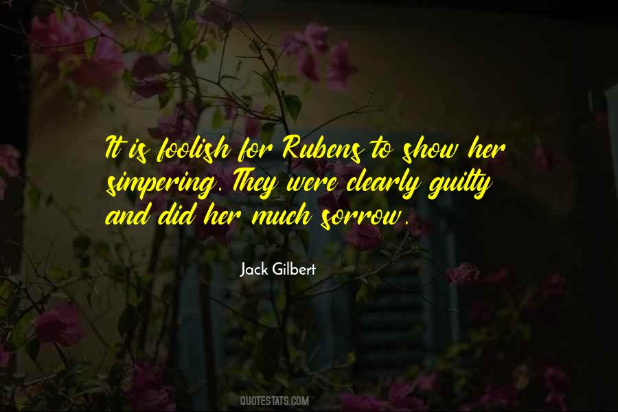 Jack Gilbert Quotes #962004