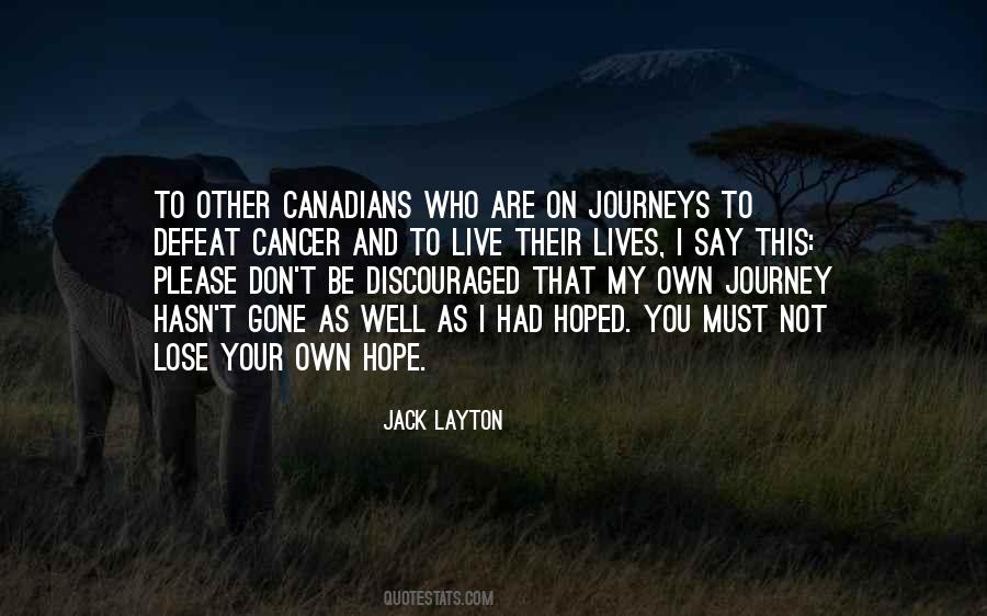 Jack Layton Quotes #1333083
