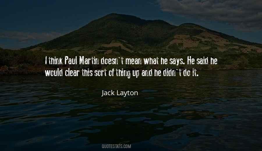 Jack Layton Quotes #473583