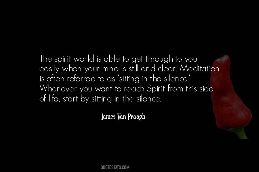 Quotes About Spirit World #819100