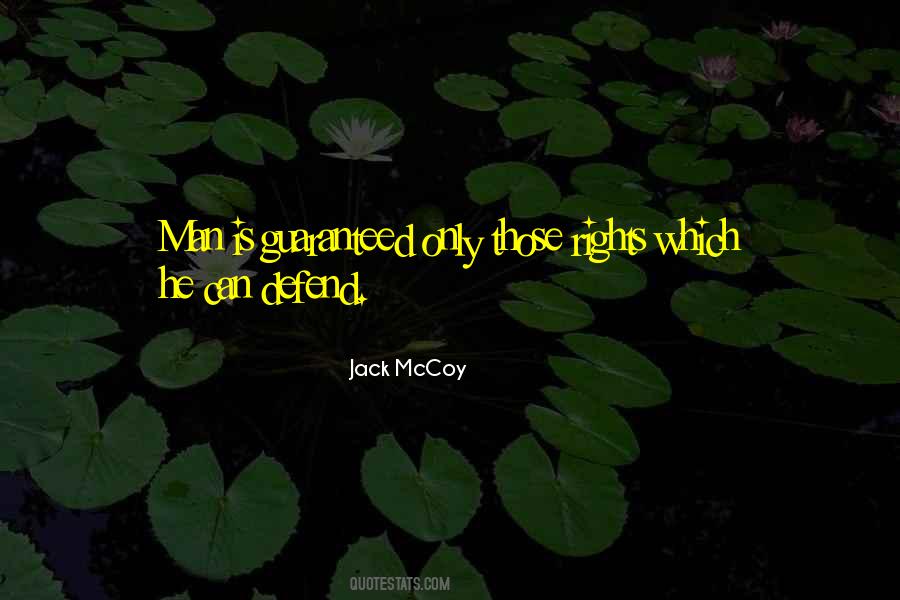 Jack Mccoy Quotes #90814