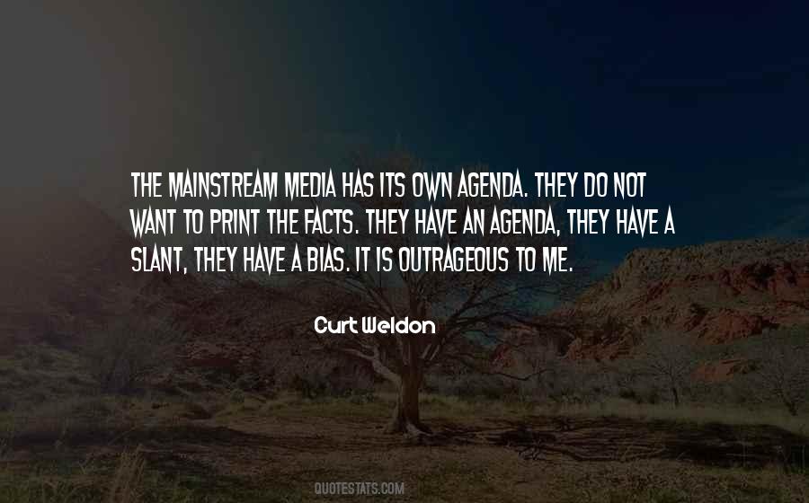 Quotes About Mainstream Media #1112936