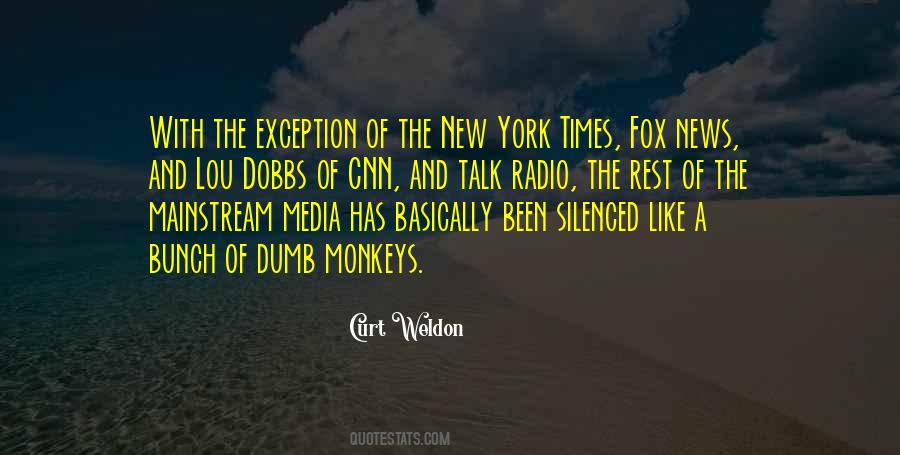 Quotes About Mainstream Media #78897