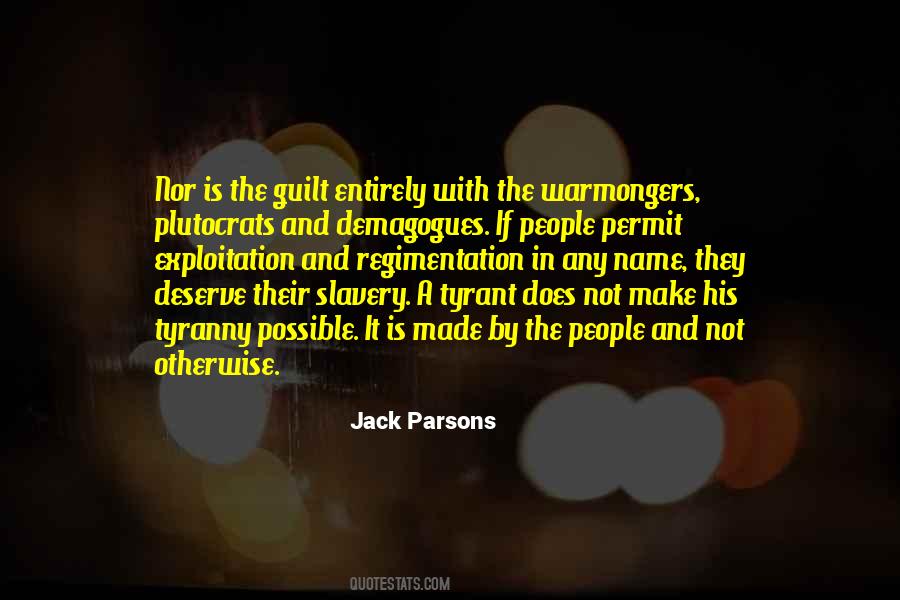 Jack Parsons Quotes #309365