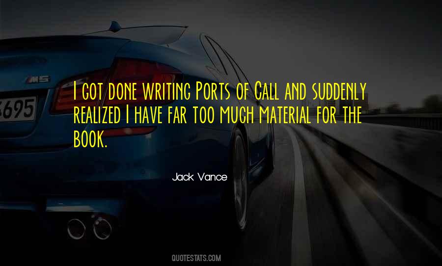 Jack Vance Quotes #159517