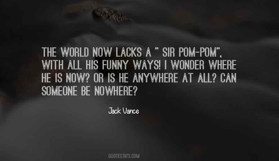 Jack Vance Quotes #325586