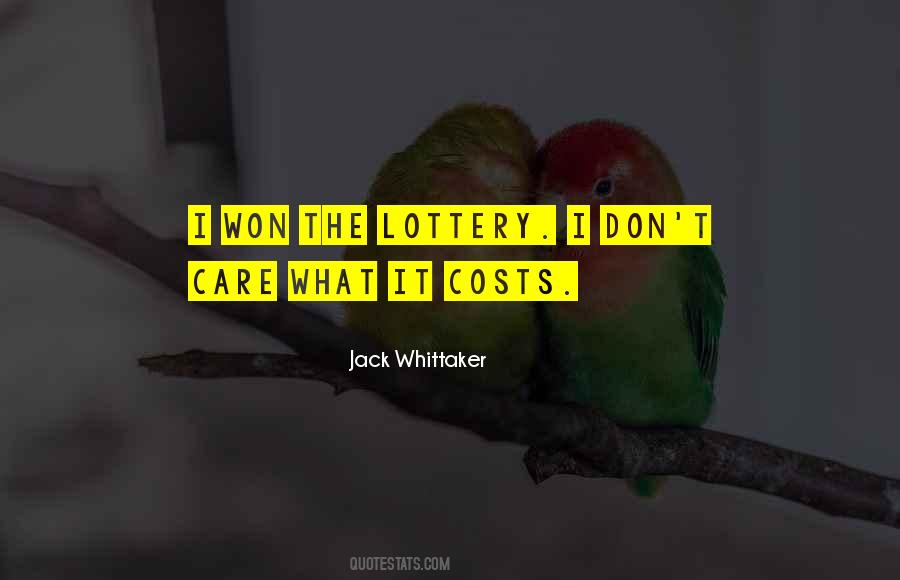 Jack Whittaker Quotes #1609870