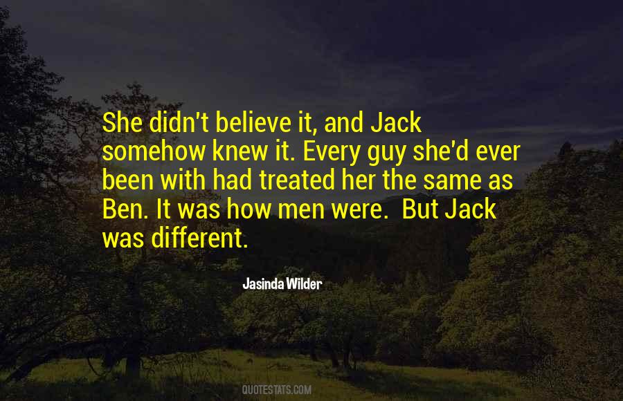 Jack Wilder Quotes #1221550