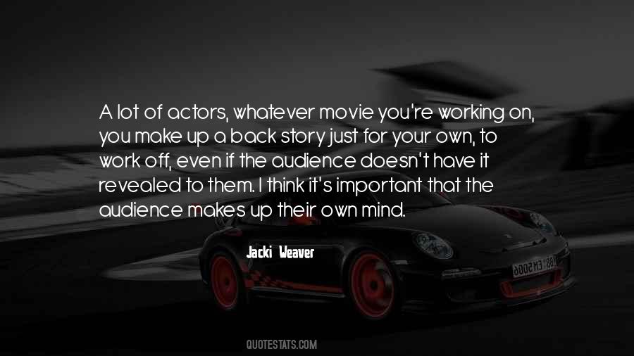 Jacki Weaver Quotes #1804502