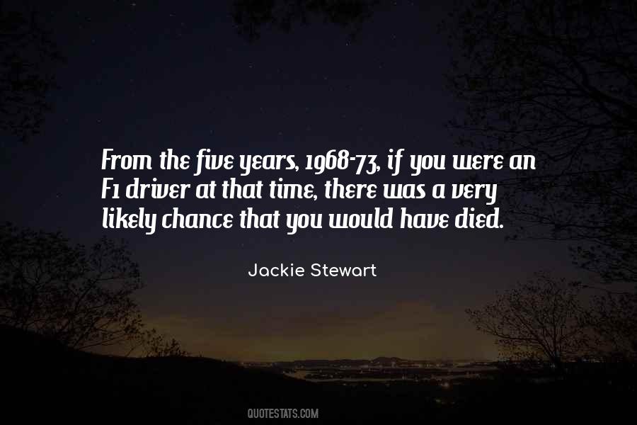 Jackie Stewart Quotes #232317