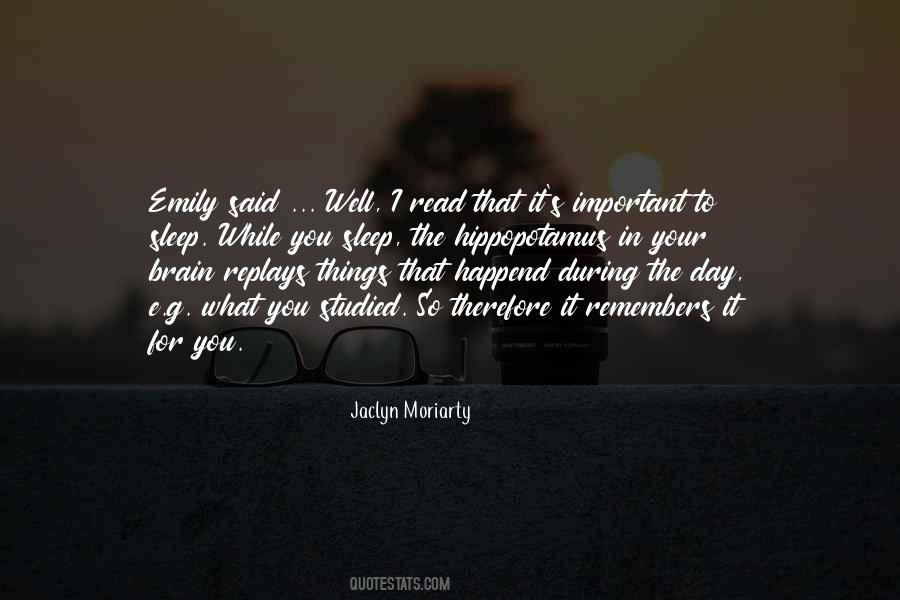 Jaclyn Moriarty Quotes #356638