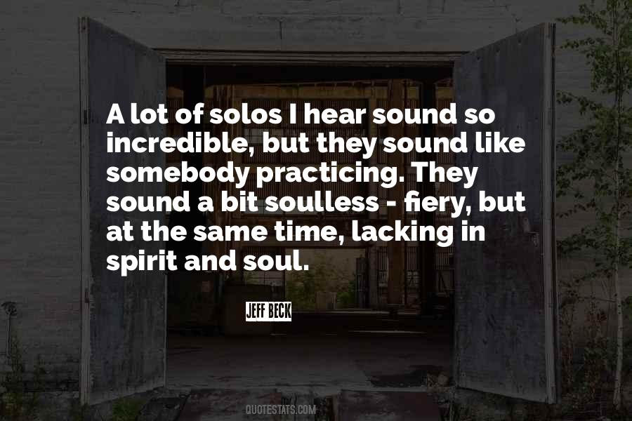 Quotes About Spirit And Soul #999823