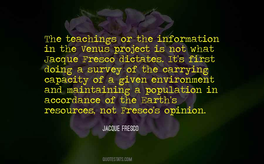 Jacque Fresco Quotes #866457