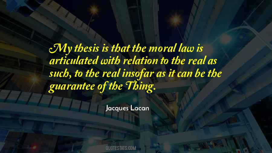 Jacques Lacan Quotes #1850319