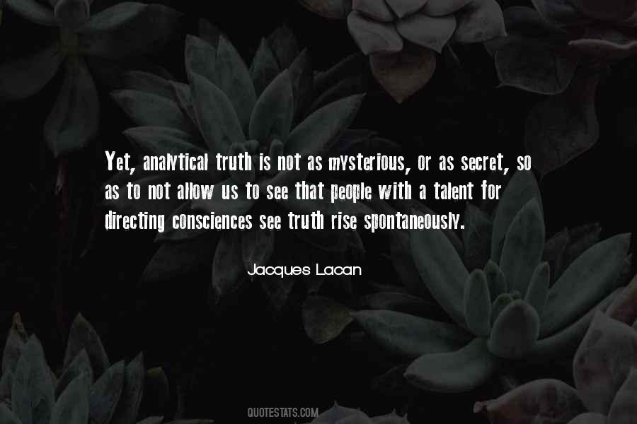 Jacques Lacan Quotes #331820