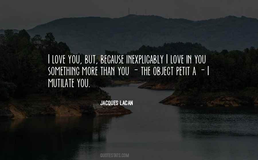 Jacques Lacan Quotes #638920