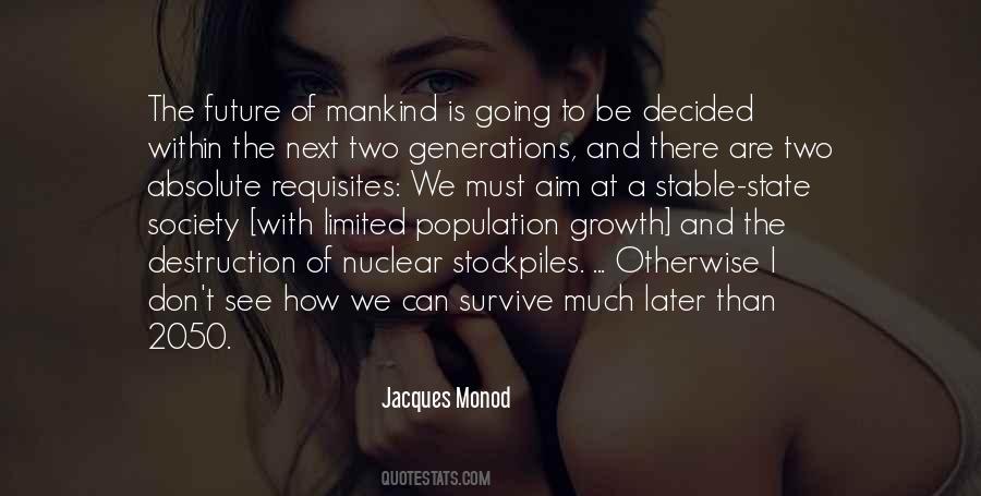 Jacques Monod Quotes #494929