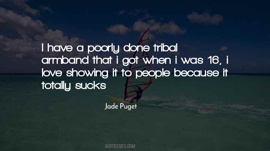 Jade Puget Quotes #787600