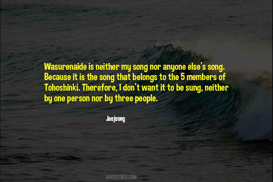 Jaejoong Quotes #791301