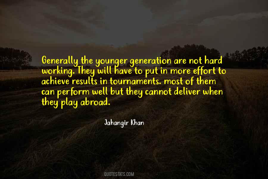 Jahangir Khan Quotes #1743353