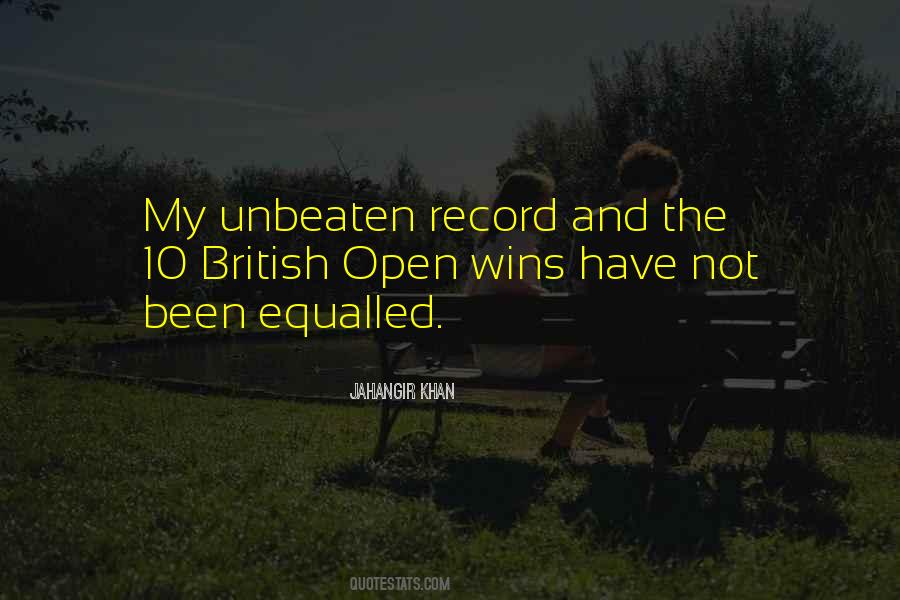 Jahangir Khan Quotes #307735