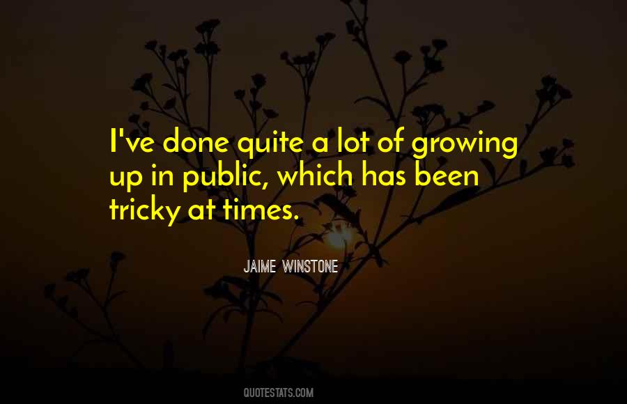 Jaime Winstone Quotes #1161139