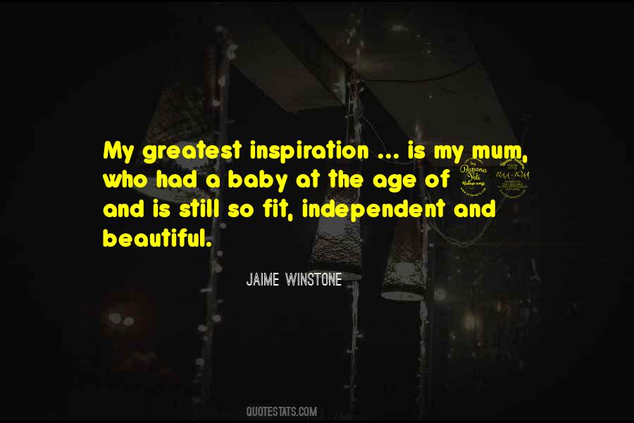 Jaime Winstone Quotes #519141